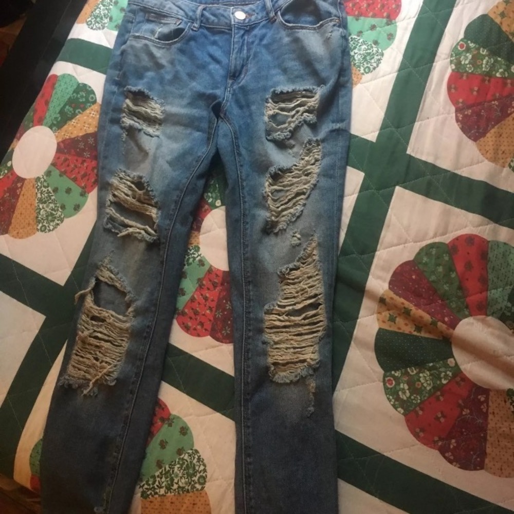 Cute ripped jeans